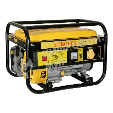 Электрогенератор бензиновый Eurolux G1200A, 1.1 кВт, 75 дБ, 22.5 кг
