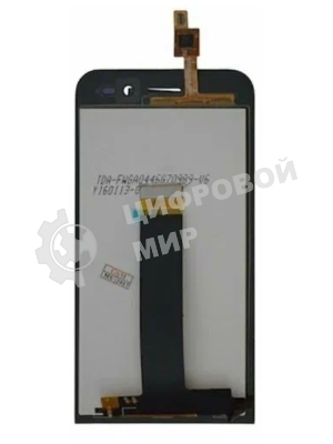 Дисплей для Asus ZenFone Go ZB450KL, черный с рамкой