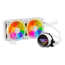 Система жидкостного охлаждения XPG Levante X 240, белый 120мм алюминий+медь 2000rpm 18.17db 4-pin 250W