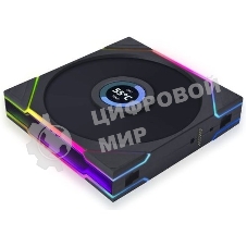 Корпусный вентилятор LIAN LI UNI FAN TL LCD (3pcs) G99.12TLLCD3B.00 черный 120мм 1900rpm 27db 7-pin