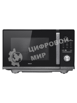 Микроволновая печь BBK 25MWS-954T/B черный, 25 л, 900 Вт, переключатели - кнопки, поворотный механизм