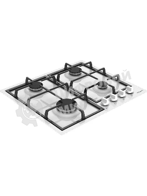 Газовая варочная панель Hotpoint HGMT 642 WH, независимая, белый