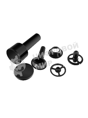 Мясорубка электрическая Maunfeld MMG.2000BRSV черный, 2000 Вт, 2.6 кг/мин, реверс, металлический лоток, насадки - 5