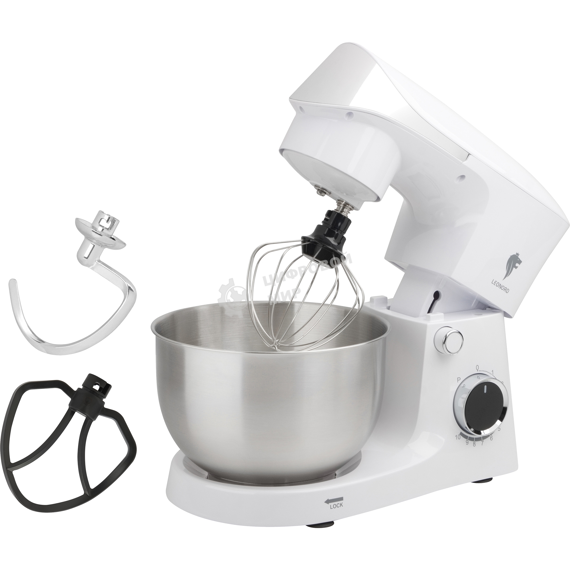 Миксер планетарный LEONORD LE-1778 белый (108982)