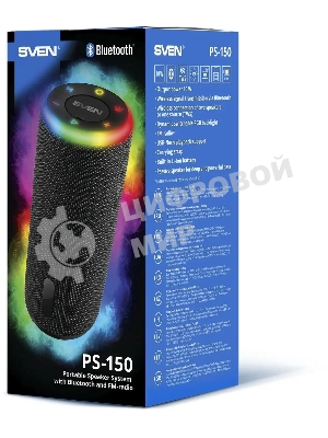 Беспроводная колонка SVEN PS-150, черный