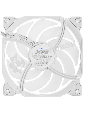 Вентилятор для корпуса ADATA XPG VENTO 120 ARGb белый, 120 мм, 1850 об/мин, 21 дБ, 3 pin