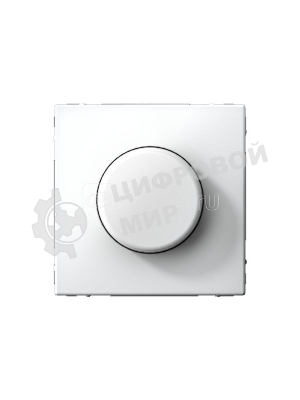 Светорегулятор поворотно-нажимной (диммер) ArtGallery LED RC 400Вт механизм бел. SE GAL000123