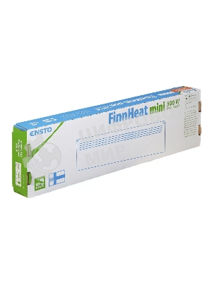 Конвектор электрический Ensto FinnHeat MINI EPHBMM05PR белый, 500 Вт, 8 м2, механический термостат