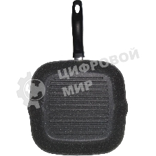 Сковорода-гриль StarWind Chef SW-CH3027GGR, 27х27 см, серый