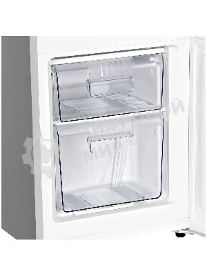 Холодильник Hyundai CC2051SL серебристый двухкамерный 129/64 л морозилка снизу, капельная система