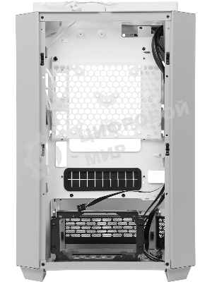 Компьютерный корпус Thermaltake The Tower 300 серый, Micro-Tower, без БП, CA-1Y4-00SIWN-00