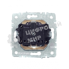 Розетка 1-местная IEK BRITE 16А РС14-1-0-БрКр с заземлением, с защитными шторками, 16А, бежевый