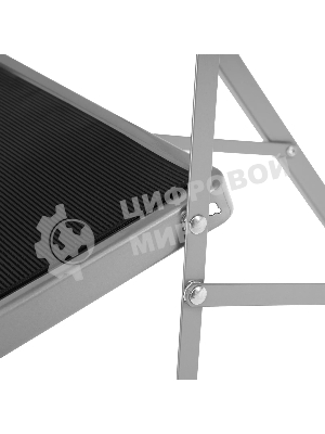 Стремянка стальная Сибртех, 5 широких ступеней 20х30 см с полимерным покрытием