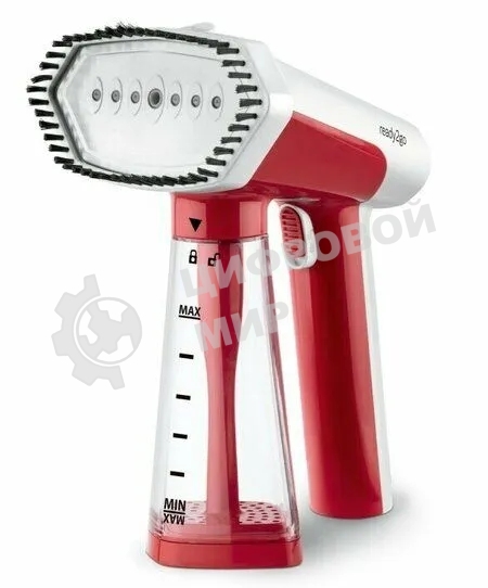 Отпариватель Ufesa GS1600 READY2GO белый/красный, 1600 Вт, 30 г/мин, 200 мл