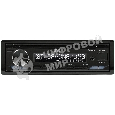 Автомагнитола JVC KD-X482BT, 1 DIN, Bluetooth, USB Type-A, AUX, съёмная панель