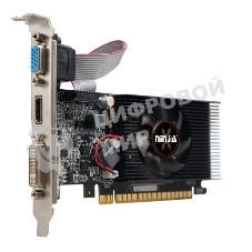Видеокарта Ninja (Sinotex) Geforce GT610 PCIE (48SP) 2G 64-bit DDR3 DVI HDMI CRT