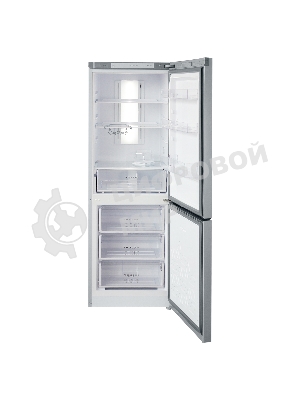 Холодильник Бирюса Б-M920NF металлик двухкамерный 210/100 л морозилка снизу, No Frost