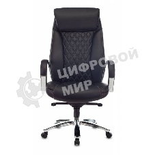 Кресло Бюрократ T-9924SL черный, кожа