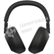 Беспроводные/проводные наушники Sony WH-1000XM6 черный, полноразмерные, Bluetooth + проводной, адаптивное активное шумоподавление, до 40 ч