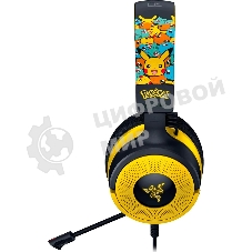 Гарнитура Razer Kraken V4 X Pokemon Kanto Starters Edition мультицвет, проводная, подсветка