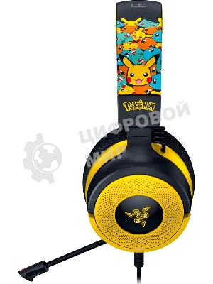 Гарнитура Razer Kraken V4 X Pokemon Kanto Starters Edition мультицвет, проводная, подсветка