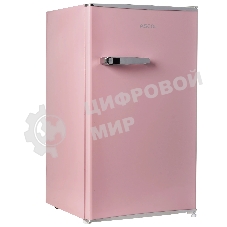 Холодильник Ascoli ADFRD90 розовый однокамерный 85/15л морозилка сверху
