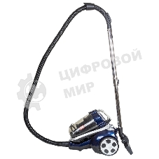 Пылесос JVC JH-VC410 синий/черный, 400/2200 Вт, уборка сухая, пылесборник контейнер 3 л