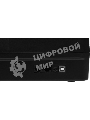 Источник бесперебойного питания SMARTWATT UPS SAFE PRO LCD 1000 черный 1000/600 ВА/Вт, напольный/настенный, линейно-интерактивный, LCD дисплей, Shuko CEE7/4 - 8 шт. (4 шт. с резервным питанием, 4 шт. - сетевой фильтр)