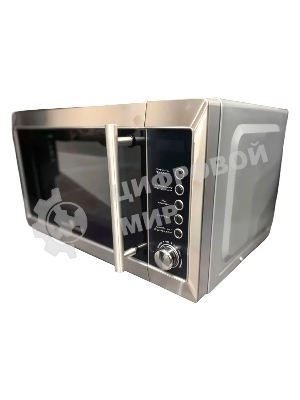 Микроволновая печь General Electronics GE DG220S атласное серебро, 20 л, 800 Вт, переключатели - кнопки