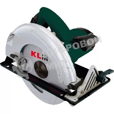 Профессиональная пила циркулярная KLPRO KLDAT96235 (Сеть, 2400 Вт, 3650 об/мин, пильный диск, запасные щетки)