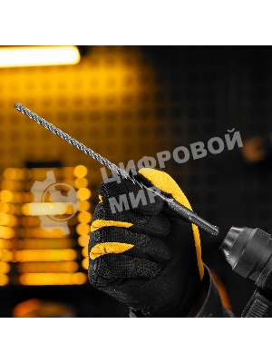 Бур по бетону Denzel цельная крестовая пластина, 6x215 мм, SDS PLUS