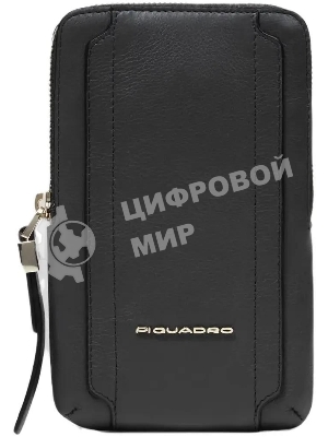 Чехол для смартфона Piquadro Circle AC6835W92R/N черный натур.кожа