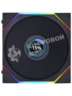 Корпусный вентилятор LIAN LI UNI FAN TL LCD (3pcs) G99.12TLLCD3B.00 черный 120мм 1900rpm 27db 7-pin
