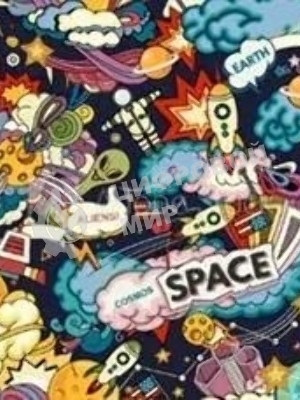 Кресло Бюрократ CH-201NX Space крестов.