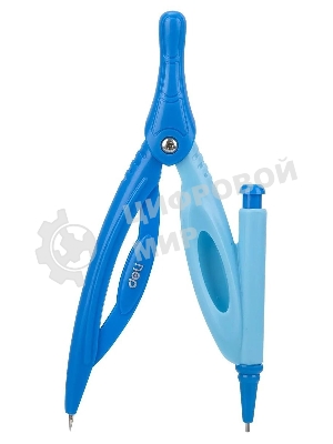 Циркуль Deli EG20002, в комплекте: набор грифелей