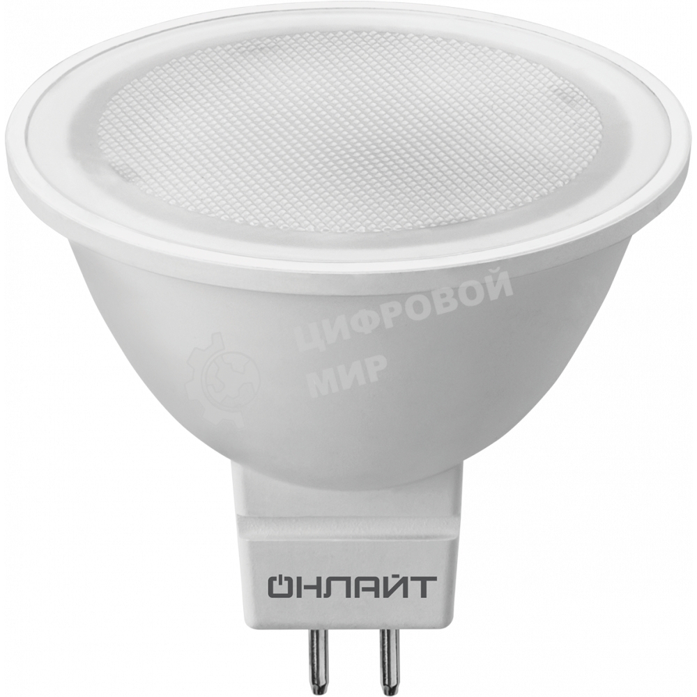 Лампа светодиодная ОНЛАЙТ 71640 OLL-MR16-7-230-3K-GU5.3