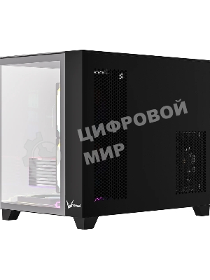 Компьютерный корпус AeroCool/Formula Crystal Z9ML Floe черный без БП mATX 4x120мм 2xUSB 3.0 audio bott PSU