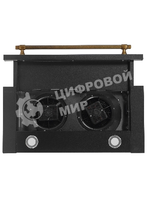 Вытяжка встраиваемая Korting KHP 6617 RN черный/бронзовый, 60 см, 650 куб. м/ч, 58 дБ