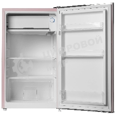 Холодильник Ascoli ADFRD90 розовый однокамерный 85/15л морозилка сверху