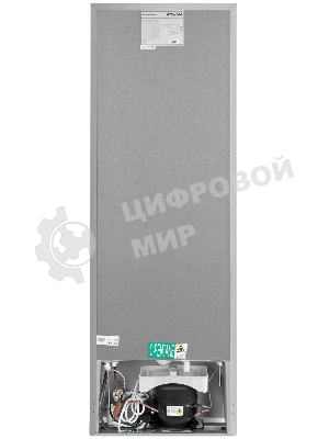 Холодильник Hyundai CC2051SL серебристый двухкамерный 129/64 л морозилка снизу, капельная система