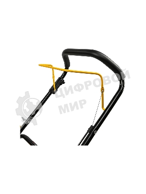 Газонокосилка бензиновая Kranz KR-430NSP несамоходная, 150 см3, 43 см