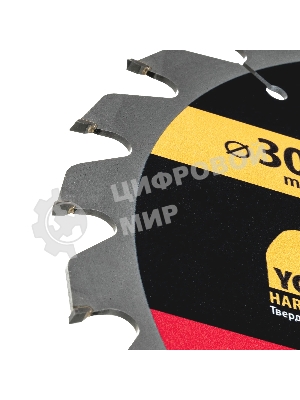 Пильный диск по дереву Denzel ф300 х 30 мм, 24 зубьев