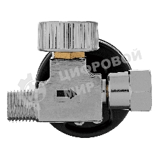 Регулятор давления с манометром Denzel для краскораспылителя K1500, 12 бар, 1/4