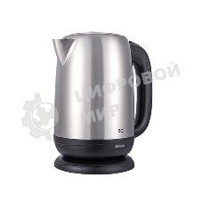 Чайник электрический BQ KT1821S черный/стальной, 2200 Вт, 1.7 л
