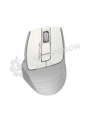 Мышь беспроводная A4Tech Fstyler FG30 белый/серый, 2000 dpi, радиоканал, USB, кнопки - 5