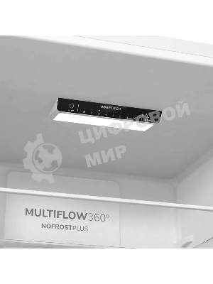 Холодильник Gorenje NRK6201EW4 белый двухкамерный 235/96 л морозилка снизу, No Frost