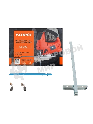 Лобзик PATRIOT LS 900, мощность 800 Вт, макс толщина дерева 100мм