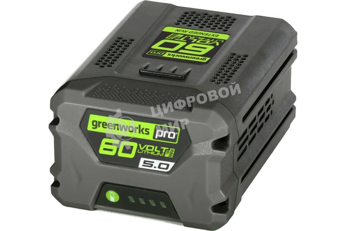 Аккумулятор GreenWorks G60B5, 60V, 5 А.ч (2944907)
