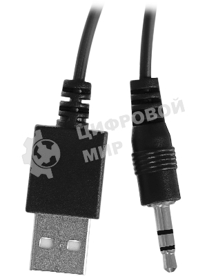 Акустическая система Oklick OK-162 2.0 темное дерево 8Вт