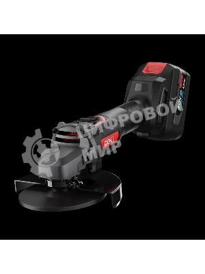 Угловая шлифовальная машина аккумуляторная Deli DC601, (2АКБ*4А·ч + ЗУ, 20В, 115мм, М14, 3500/6000/8500об/мин, сумка)